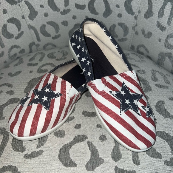Airwalk Shoes Airwalk Size Stars And Stripes Slip On Shoes